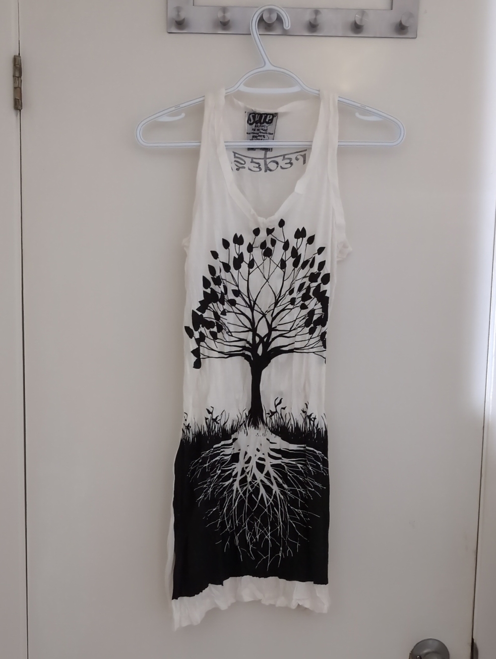 NWOT Sure Design Size S Black & White Dress